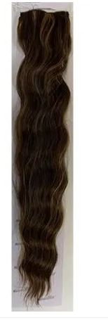 NATURALWAY Synthetic 7Pcs Clip Ins Deep Wave 20